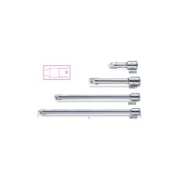 Beta 920/20 Prolunghe a mano con attacchi quadri maschio e femmina 1/2" cromate 009200818