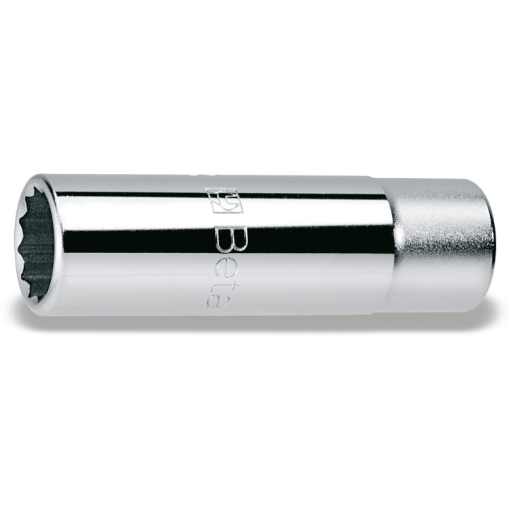 Beta 920AS-L 7/8 Chiavi a bussola a mano con attacco quadro femmina 1/2", tipo lungo bocca poligonale, cromate 009200361