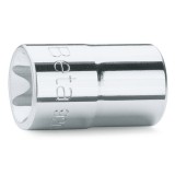 Beta 920FTX 24 Chiavi a bussola a mano per viti con profilo Torx® con attacco quadro 1/2" cromate 009200388