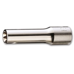 Beta 920FTX-L 16 Chiavi a bussola a mano per viti con profilo Torx® con attacco quadro 1/2" tipo lungo, cromate 009200403