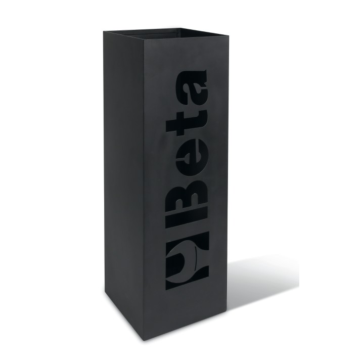 Beta 9520P Portaombrelli Beta nero zincato e verniciato con vaschetta salvagoccia 095200100