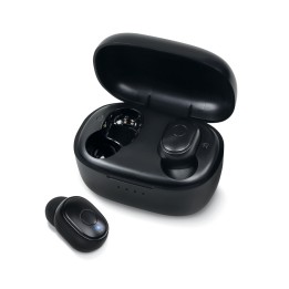 Beta 9549ABW Auricolari Wireless BT V5.0, con microfono integrato, a ricarica magnetica, con base di ricarica con attacco USB-C 