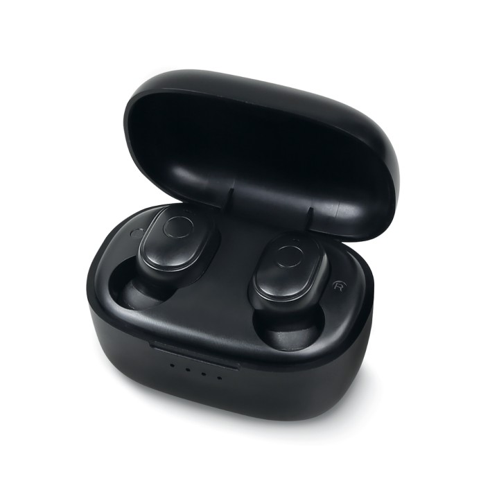 Beta 9549ABW Auricolari Wireless BT V5.0, con microfono integrato, a ricarica magnetica, con base di ricarica con attacco USB-C 