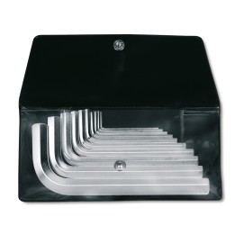 Beta 96/B10 Serie di 10 chiavi maschio esagonale piegate (art. 96) in busta 000960380