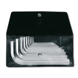 Beta 96/B10 Serie di 10 chiavi maschio esagonale piegate (art. 96) in busta 000960380