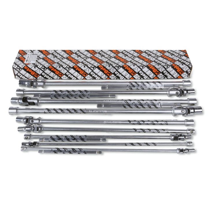 Beta 952FTX/S9 Serie di 9 chiavi a T con bussola snodata per viti con testa a profilo Torx® (art. 952FTX) 009520141