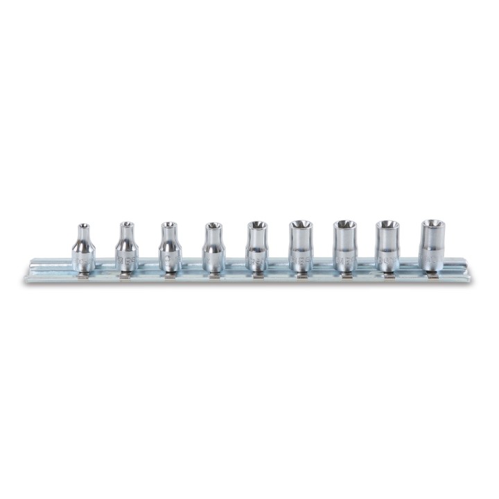 Beta 900FTX/SB9 Serie di chiavi a bussola a mano con attacco quadro femmina 1/4" cromate 009000419