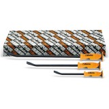 Beta 965/S3 Serie di 3 leve con estremità piatta curva (art. 965) 009650019