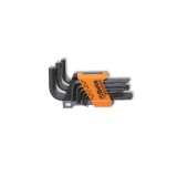Beta 96AS/SC9 Serie di 9 chiavi maschio esagonale piegate brunite 000960743