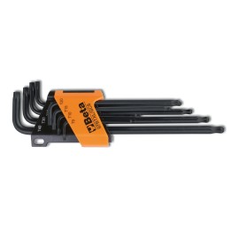 Beta 97BTXL/SC8 Serie di 8 chiavi maschio piegate con un'estremità sferica per viti con impronta Torx(R) 000970364