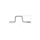 Beta 920/46 Quadro maschio 1/2" con manovella cromato 009200862
