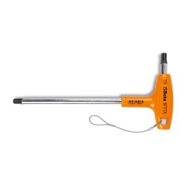 Beta 97TTX-HS 20 Chiavi maschio piegate con impugnatura per viti con impronta Torx® cromate H-SAFE 000974720