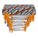 Beta 97TTX/S6 Serie di chiavi maschio piegate con impugnatura per viti con impronta Torx® cromate 000970791