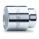 Beta 920A 20 Chiavi a bussola a mano con attacco quadro femmina 1/2" bocca esagonale, cromate 009200020