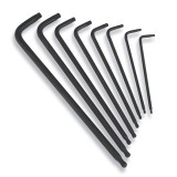 Beta 97BRTXL/SC8 Serie di 8 chiavi maschio piegate con un'estremità sferica per viti con impronta Tamper Resistant Torx® 0009704