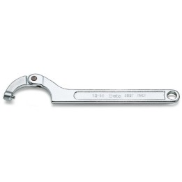 Beta 99ST 35-50 Chiavi a settore articolate con nasello tondo per ghiere con foro di manovra cromate 000990335