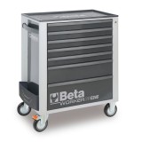 Beta BW 2400S O7/E-M Cassettiera mobile BW C24S con sette cassetti e assortimento di 309 utensili 024006324