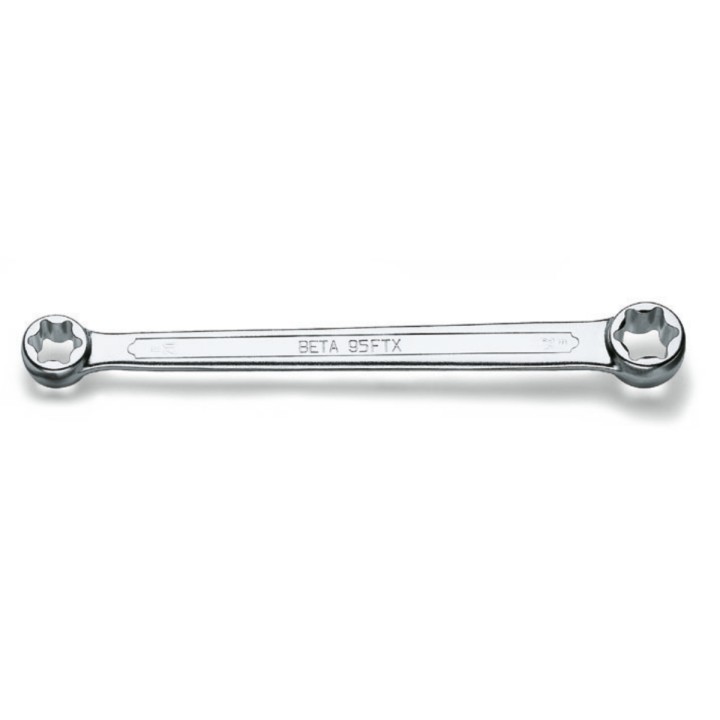 Beta 95FTX 14X18 Chiavi poligonali doppie diritte, per viti con profilo Torx® cromate 000950314