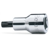 Beta 920XZN 10L Chiavi a bussola a mano maschio per viti con impronta XZN®, con attacco quadro femmina 1/2" cromate - inserti br