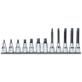Beta 920XZN/SB12 Serie di 12 chiavi a bussola maschio a profilo XZN® (art. 920XZN) su supporto 009200577