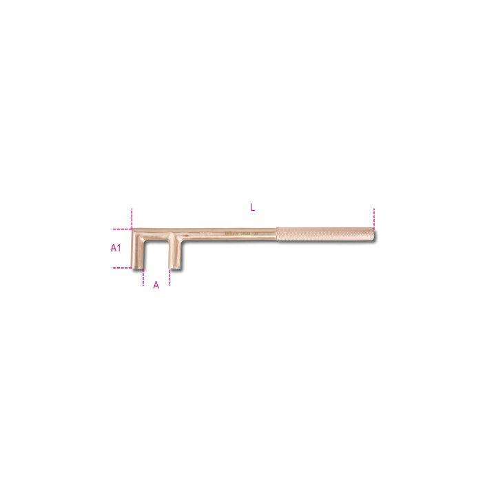 Beta 965BA 50 Chiavi di manovra semplici antiscintilla per valvole di sicurezza 009650850
