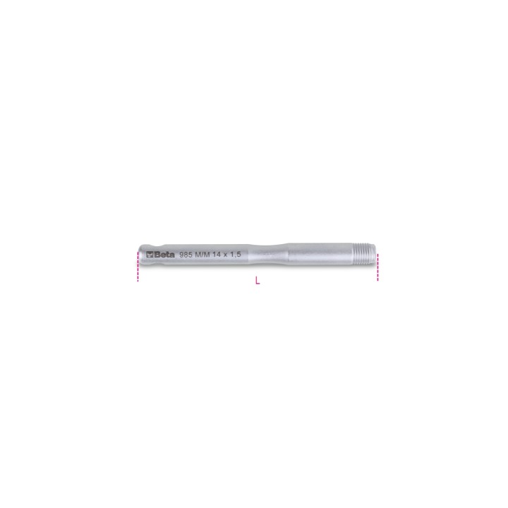 Beta 985M M14X1,25 Perni guida maschio per montaggio ruote 009850103