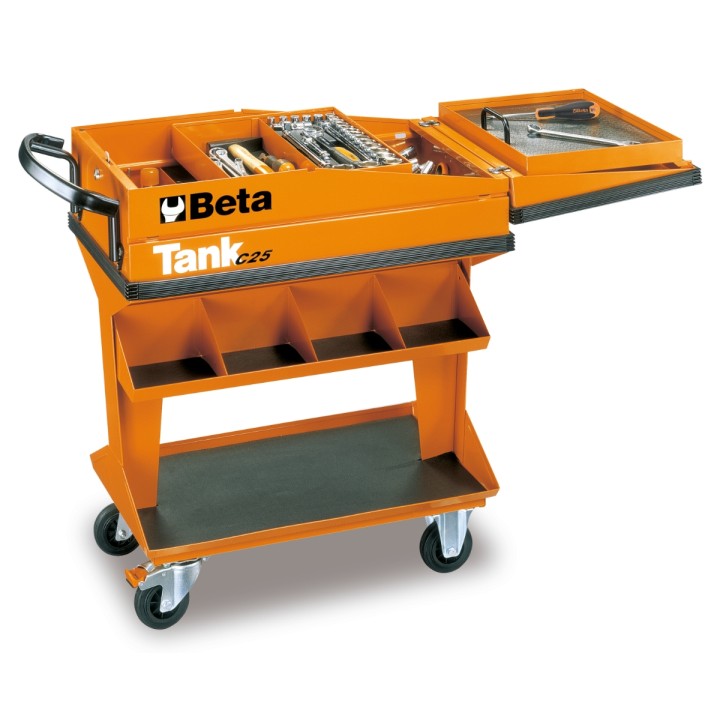 Beta C25 Carrello Tank con mensola 025000001