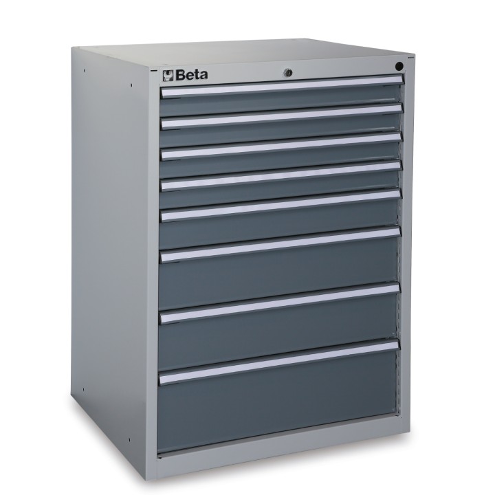 Beta C35/8GM Cassettiera fissa industriale con 8 cassetti 035000182
