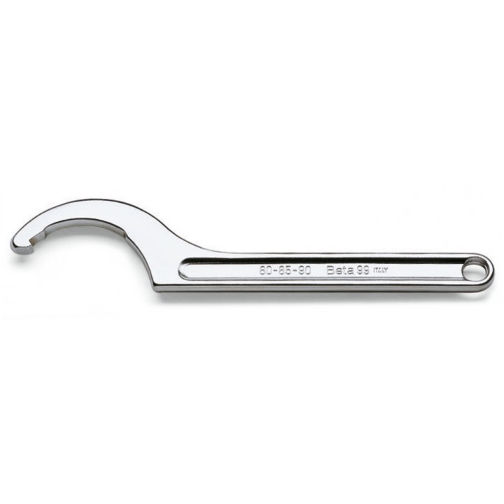Beta 99 120-125-130 Chiavi a settore con nasello quadro per ghiere cromate 000990120