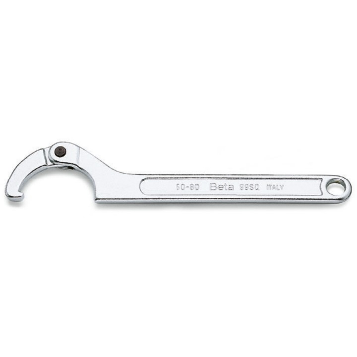 Beta 99SQ 120-180 Chiavi a settore articolate con nasello quadro per ghiere cromate 000990290
