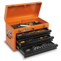 Beta BW 2200E/N Cassettiera portatile con assortimento di 159 utensili in vassoio morbido in EVA 022006211