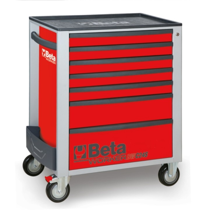 Beta BW 2400S O7/E-S Cassettiera mobile con sette cassetti e assortimento di 240 utensili 024006321