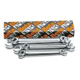 Beta 94/S6 Serie di 6 chiavi per raccordi tubi (art. 94) 000940050