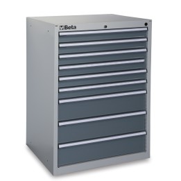 Beta C35/9GM Cassettiera fissa industriale con 9 cassetti 035000192