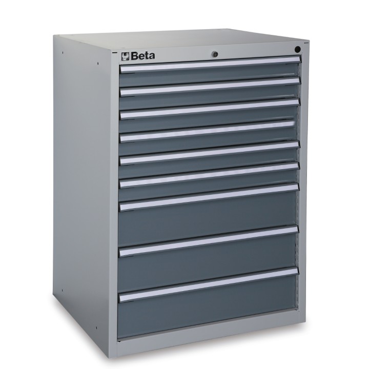 Beta C35/9GM Cassettiera fissa industriale con 9 cassetti 035000192