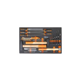 Beta M231 Vassoio morbido in EVA con utensili a percussione e lime 024500877