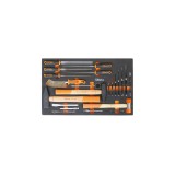 Beta M231 Vassoio morbido in EVA con utensili a percussione e lime 024500877