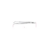 Beta 993 145 Pinzetta a molla con perno a punte fini curve arrotondate zigrinate in acciaio inossidabile 009930001