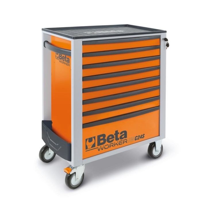 Beta BW 2400S G8/E-L Cassettiera mobile con otto cassetti e assortimento di 398 utensili 024006342