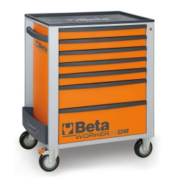 Beta BW 2400S R7/E-M Cassettiera mobile BW C24S con sette cassetti e assortimento di 309 utensili 024006326