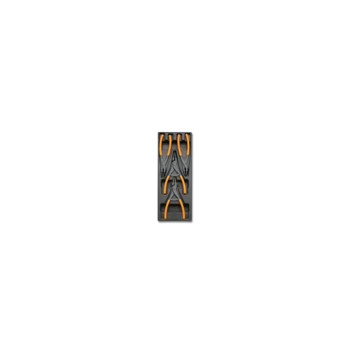 Beta T145 Termoformato rigido con assortimento di utensili 024240145