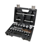 Beta BW 923E/C25 Assortimento di 20 chiavi a bussola esagonali e 5 accessori, in cassetta di plastica 009236125
