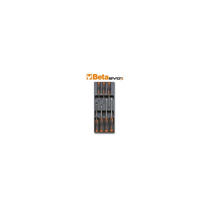 Beta T211 Termoformato rigido in ABS giravite Beta Evox per viti a testa con intaglio 024240211