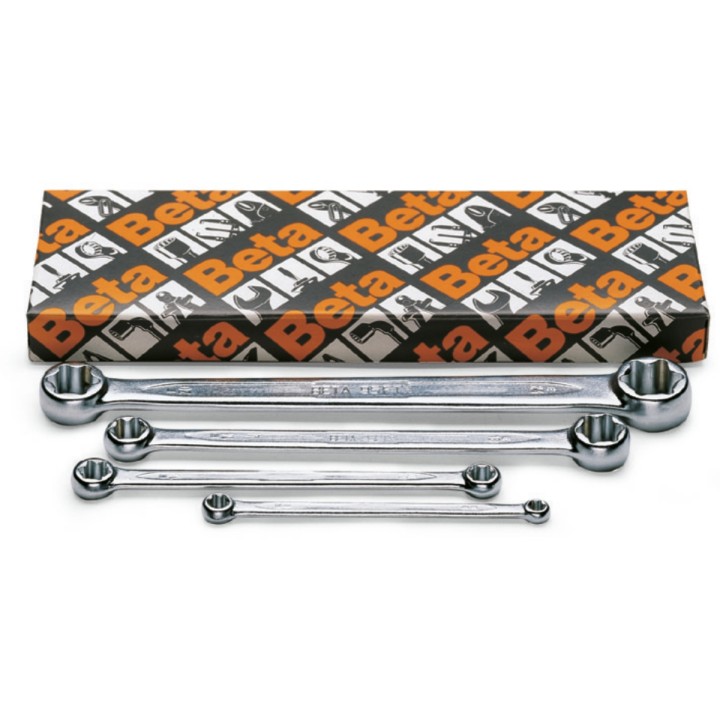 Beta 95FTX/S4 Serie di 4 chiavi doppie diritte per viti con teste a profilo Torx® (art. 95FTX) 000950325