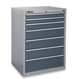 Beta C35/7GM Cassettiera fissa industriale con 7 cassetti 035000172