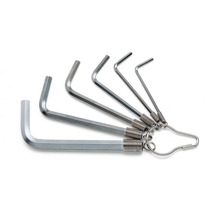 Beta 96/ST6 Serie di 6 chiavi maschio esagonale piegate (art. 96) 000960370