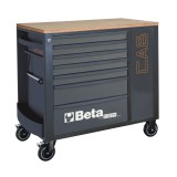Beta RSC24L-CAB/R Cassettiera porta attrezzi con 7 cassetti e armadietto portaoggetti 024004473
