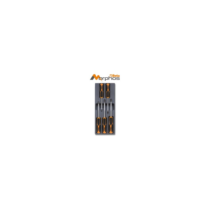 Beta TV176MH Termoformato rigido in ABS giraviti Morphos per viti con impronta Torx® 024000771