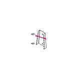 Beta S55/8 Supporti per 8 chiavi a forchetta, in lamiera 088880420