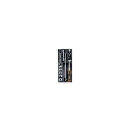 Beta T102 Termoformato rigido con assortimento di utensili 024240102